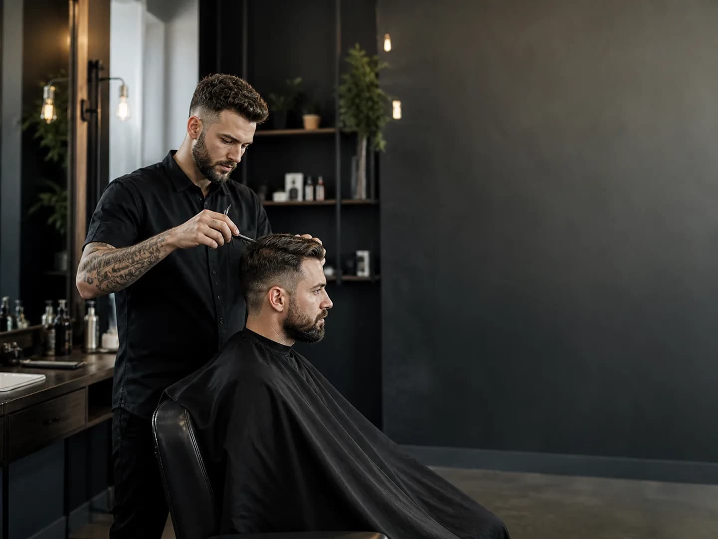 Illustrative Szene: Barber
